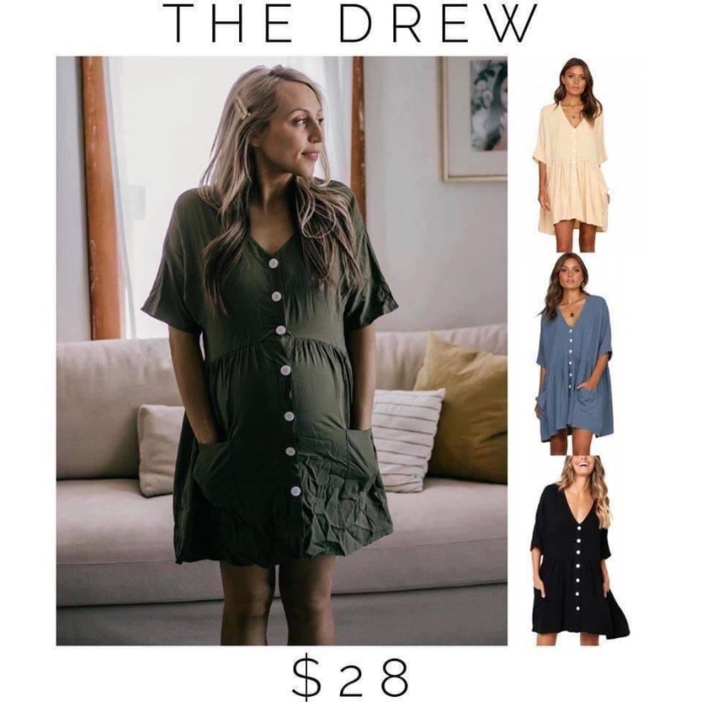 Butter Yellow “The Drew Dress” - Picture 2 of 9